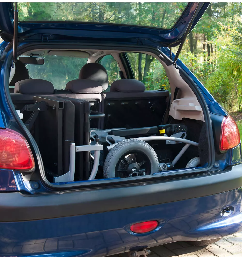 składany wózek inwalidzki