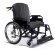 wózek inwalidzki z podparciem pod pięty