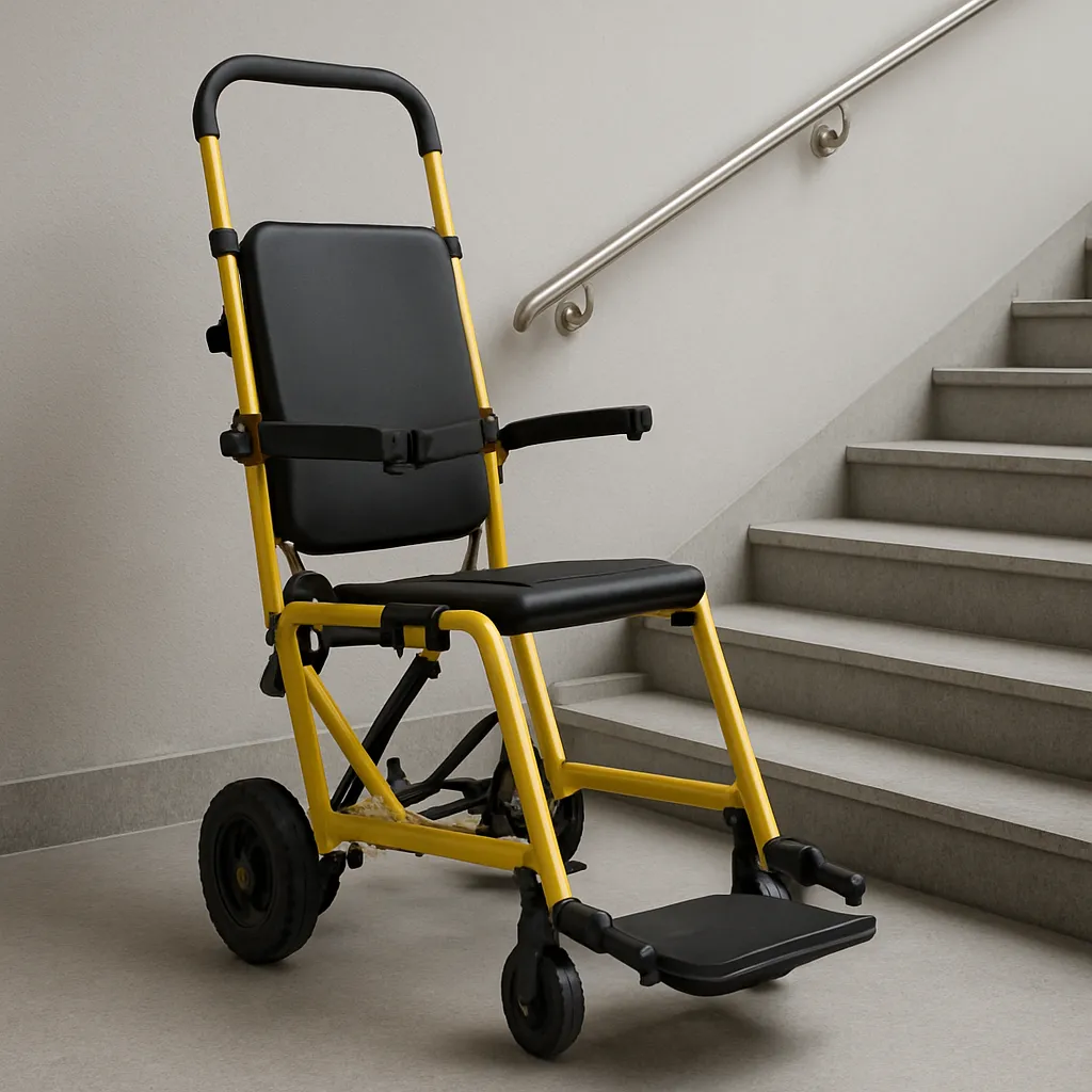 Krzesła ewakuacyjne – przegląd funkcji, które zwiększają bezpieczeństwo