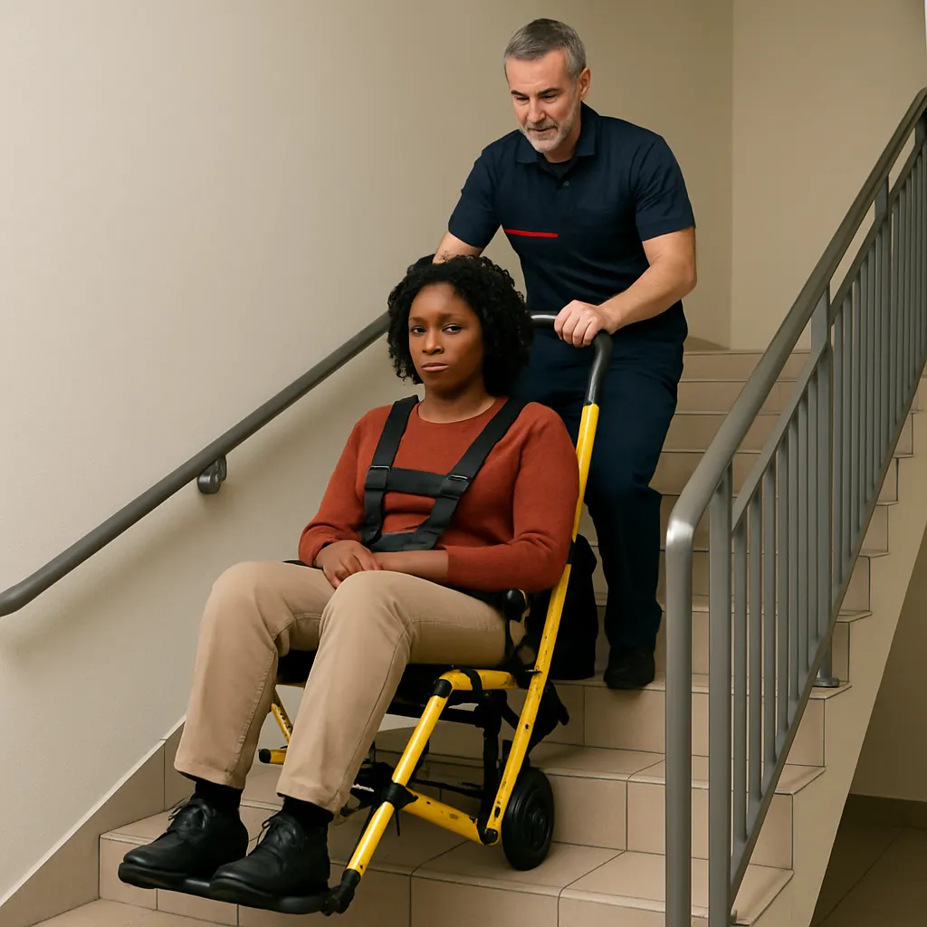 Krzesło ewakuacyjne – jak działa i gdzie jest niezbędne