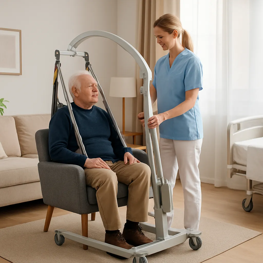 Podnośnik rehabilitacyjny – zastosowanie w domu, ośrodku i szpitalu