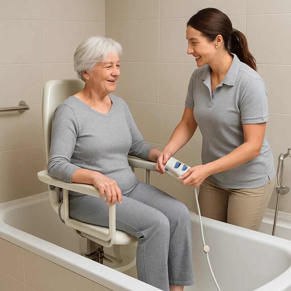 Podnośnik do wanny – jak ułatwia codzienną kąpiel i opiekę