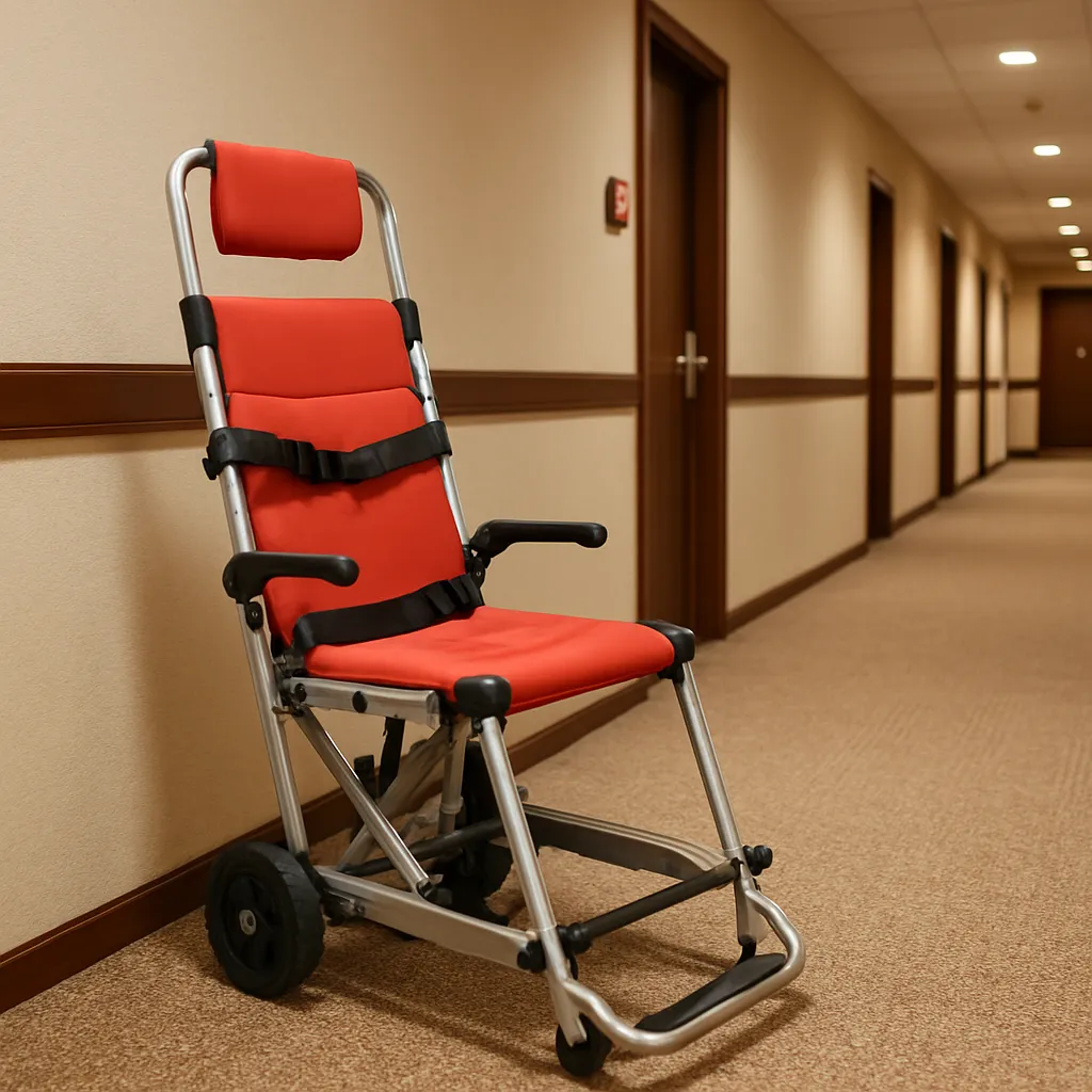Krzesła ewakuacyjne w hotelach i pensjonatach – obowiązki właściciela