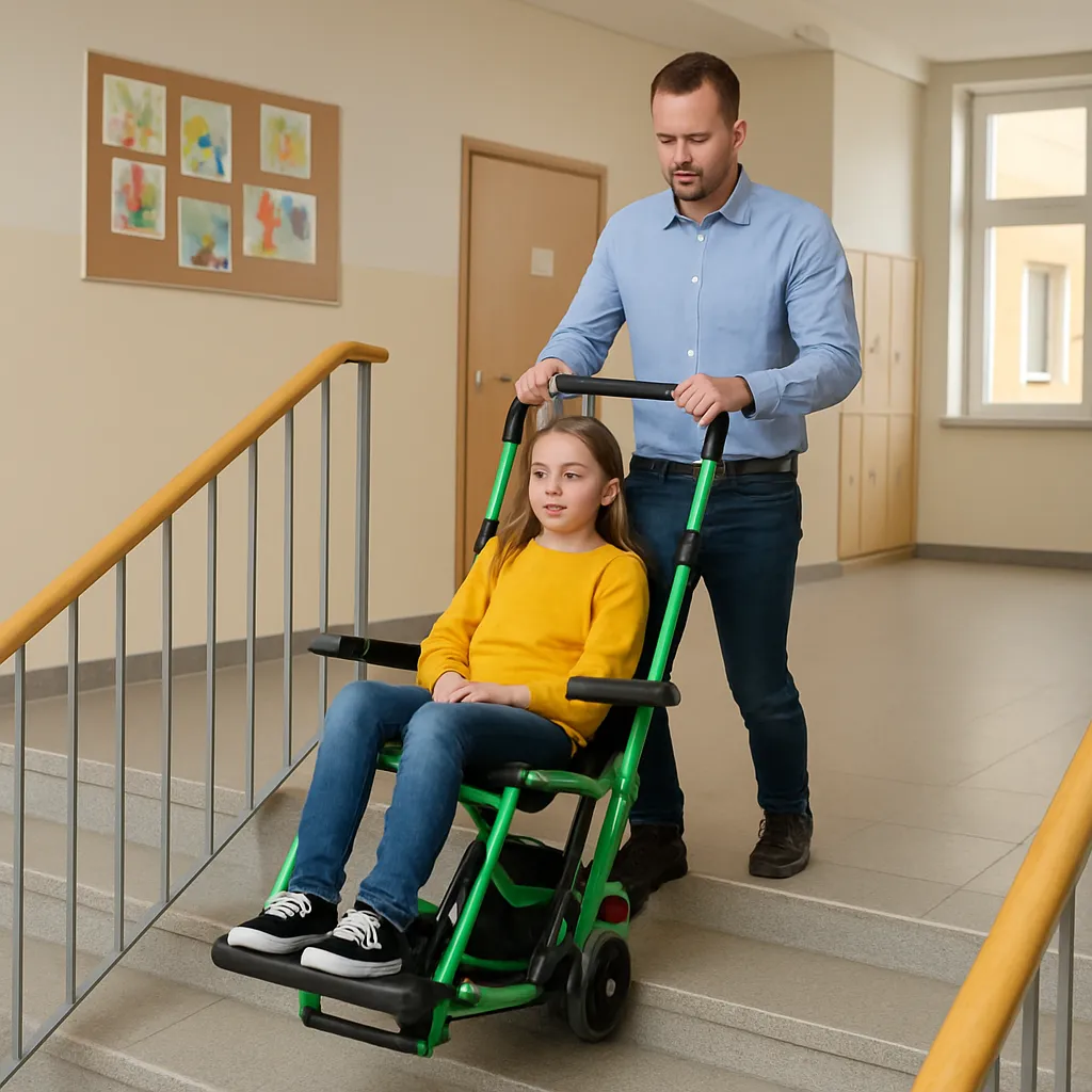 Krzesło ewakuacyjne w szkołach i przedszkolach – jak zapewnić bezpieczeństwo